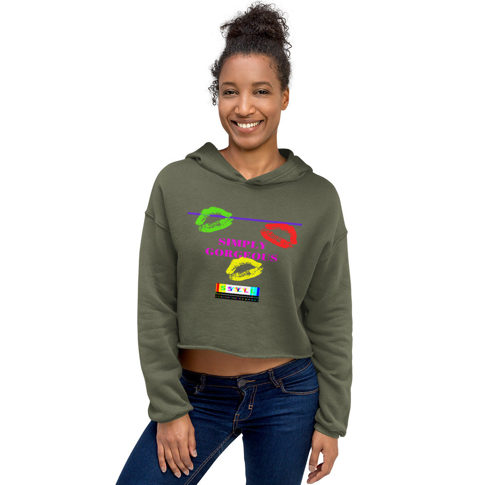 SGO - W Crop Hoodie - Searchyourlife