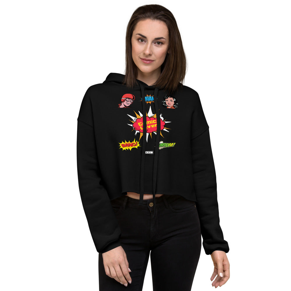 LCO - W Crop Hoodie - Searchyourlife